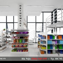 Thiết Kế Siêu Thị Hà Thu Mart - Chị Hà - Vincom Gardenia